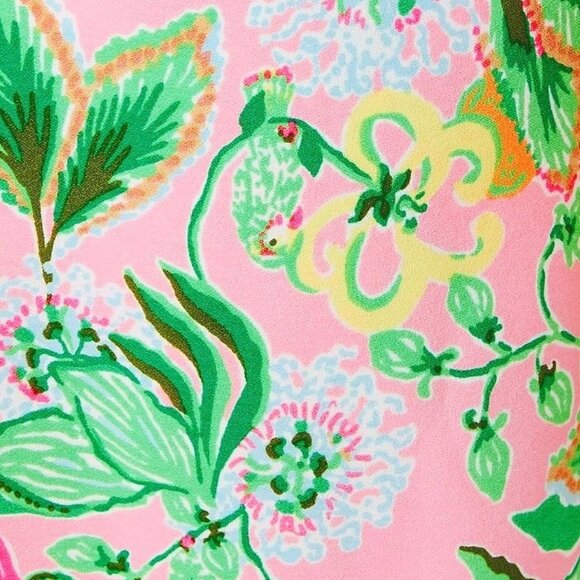 Lilly Pulitzer Kylo Strapless Skirted Romper in Via Amore Spritzer NWT - Size 8 - Picture 5 of 9